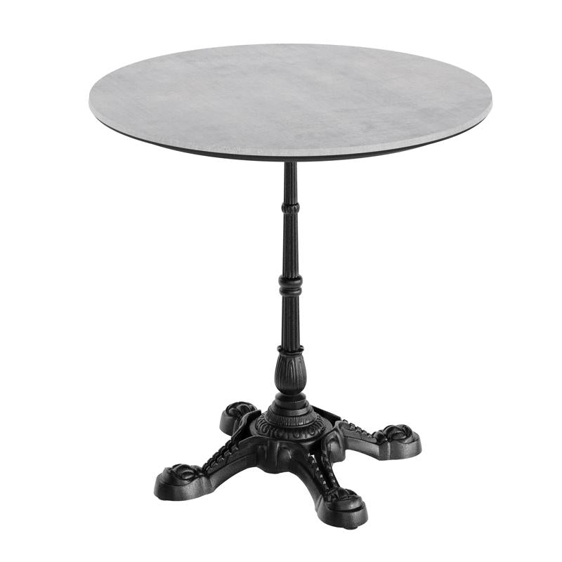 31.25" Round Tabletop in Gray Faux Concrete
