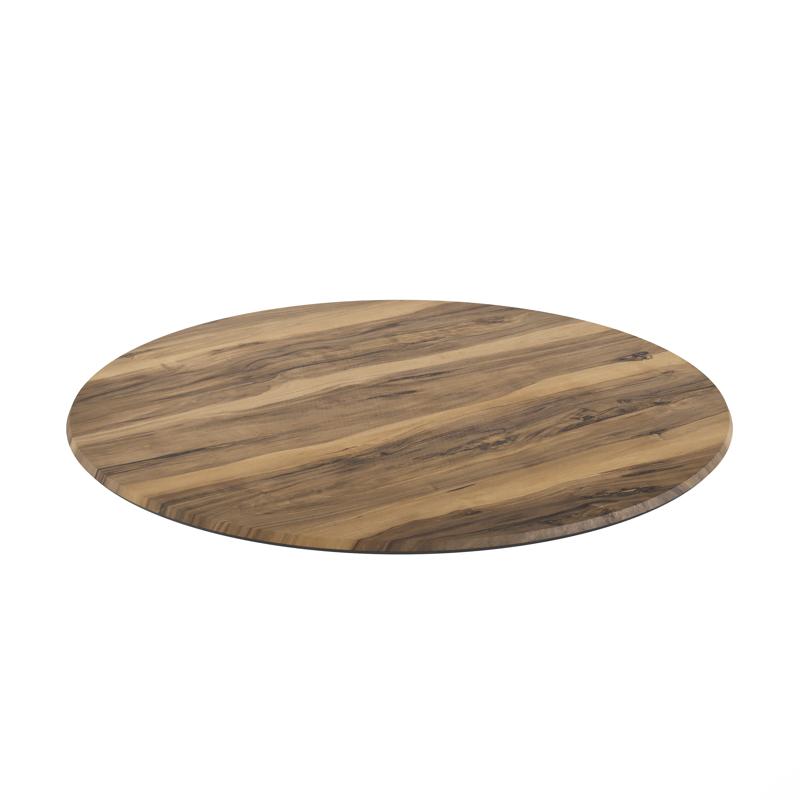 Round Carrara Seamless Laminate Table Top