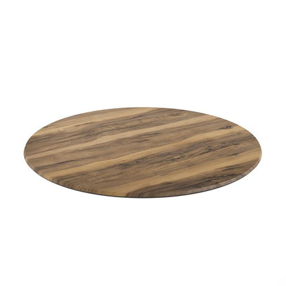 Round Carrara Seamless Laminate Table Top