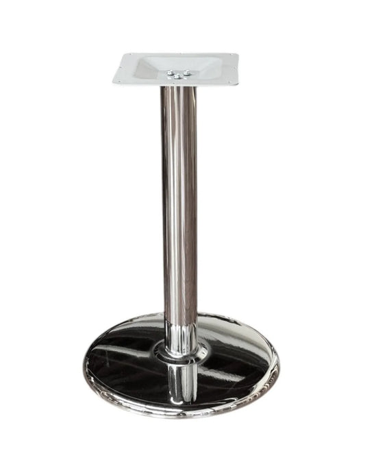 Aria Steel Base Chrome Table Base