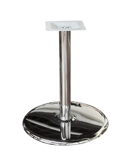 Steel Base Chrome Table Base