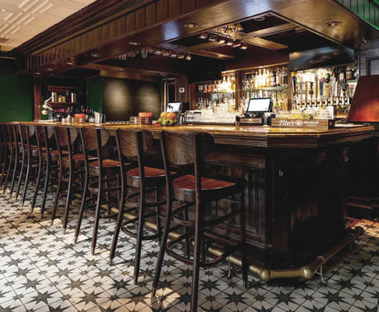 Axel Beechwood Bar Stool