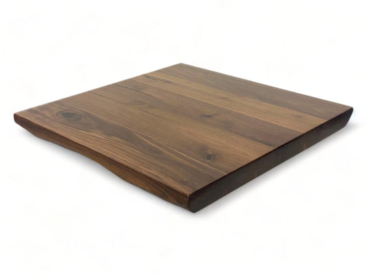 2" Plank Black Walnut Matte Table Top
