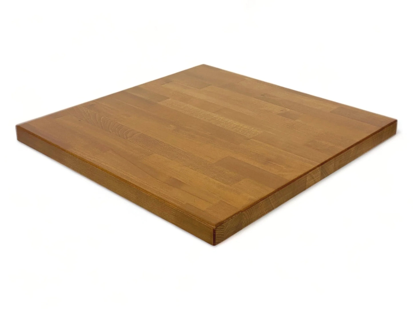 1.5" Beechwood Butcher Block Table Top Rustic Oak