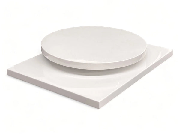 1.5" White High Gloss Epoxy