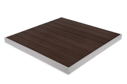 Espresso/Silver  Arlo Aluminum Top