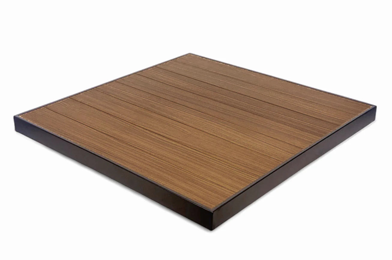 Pecan/Black  Andres Aluminum Top