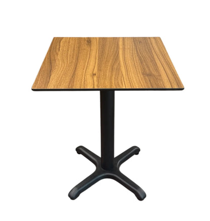 Black Walnut HPL Restaurant Patio Table
