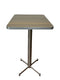 1.5" Ceramic Light Walnut Restaurant Table Top