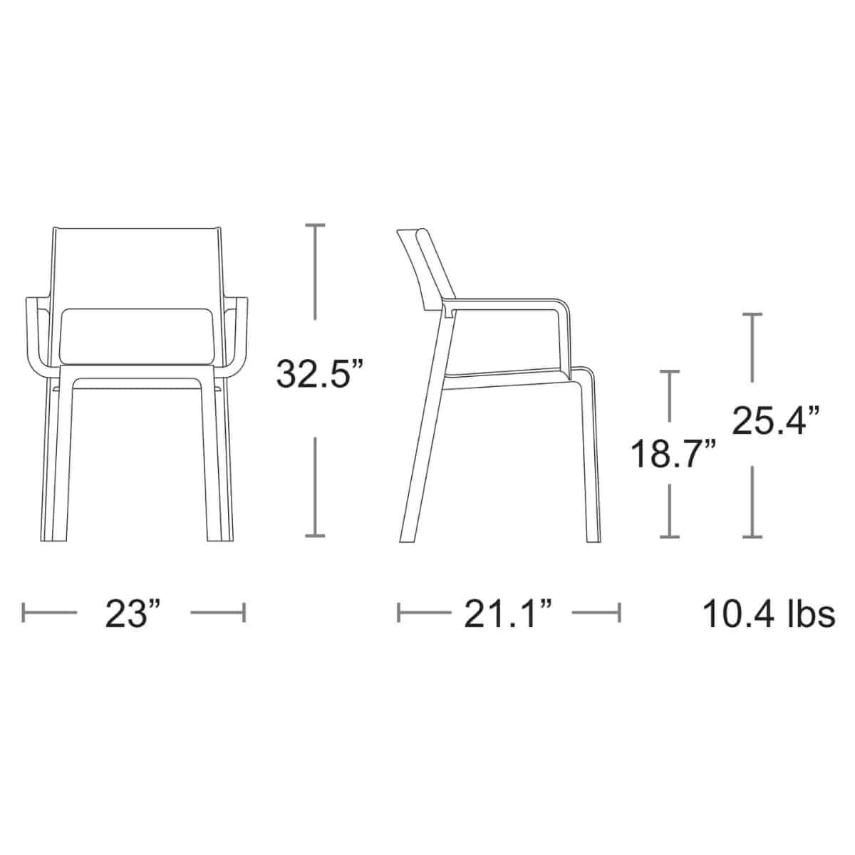 Trill Arm Chair