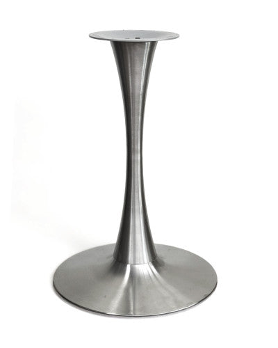 Stainless Trumpet Table Base