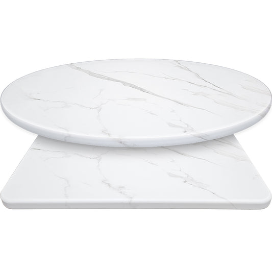 Seamless Edge Calcutta Marble Laminate Table Top