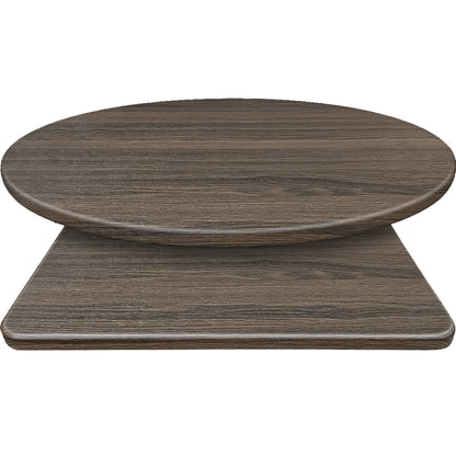 Seamless Edge Dark Walnut Laminate Table Top