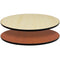 1 ¼ " Reversible Laminate Table Top Natural/Walnut