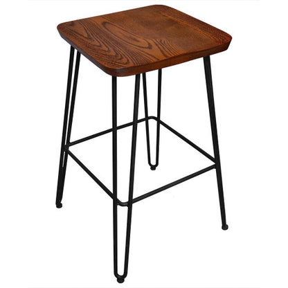 Piper Industrial Metal Bar Stool