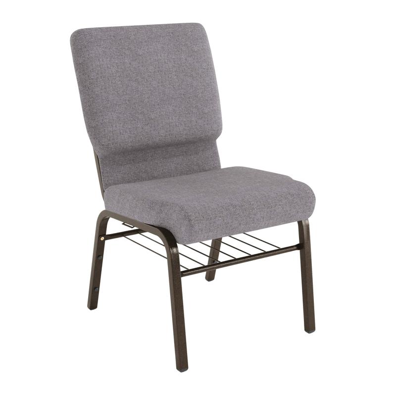 Sanctuary Church Chair with Book Rack