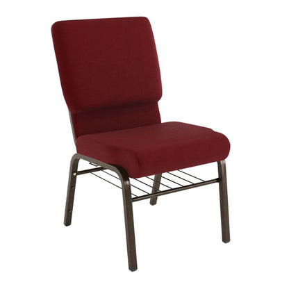 Sanctuary Church Chair with Book Rack