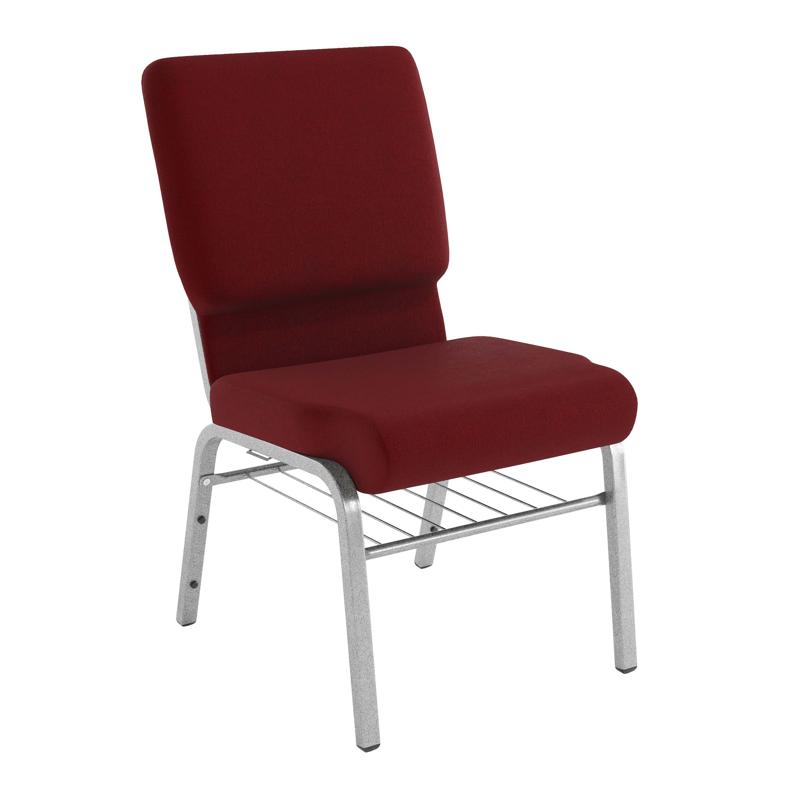 Sanctuary Church Chair with Book Rack