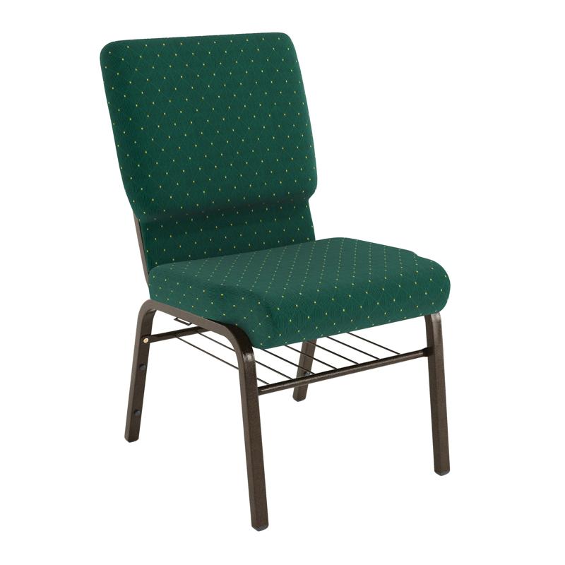 Sanctuary Church Chair with Book Rack