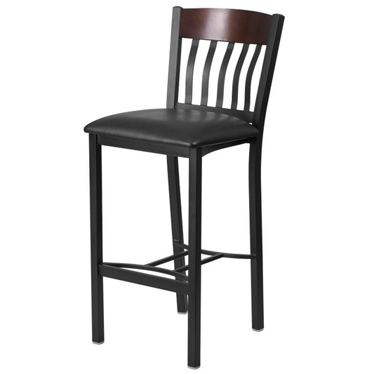 Preston Slat-Back Bar Stool