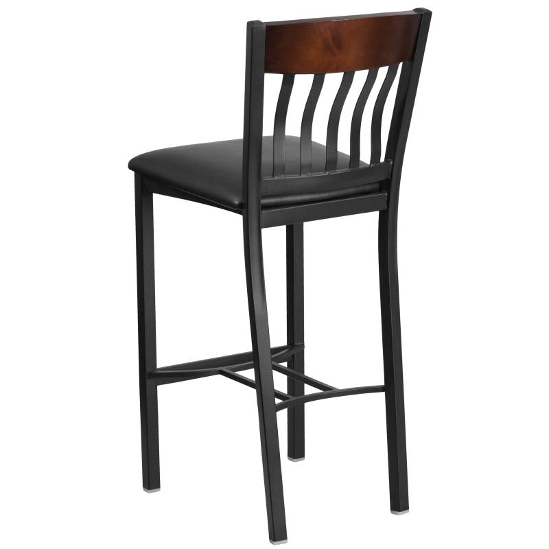 Preston Slat-Back Bar Stool
