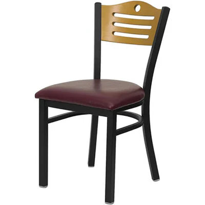 Felix Padded Metal Side Chair