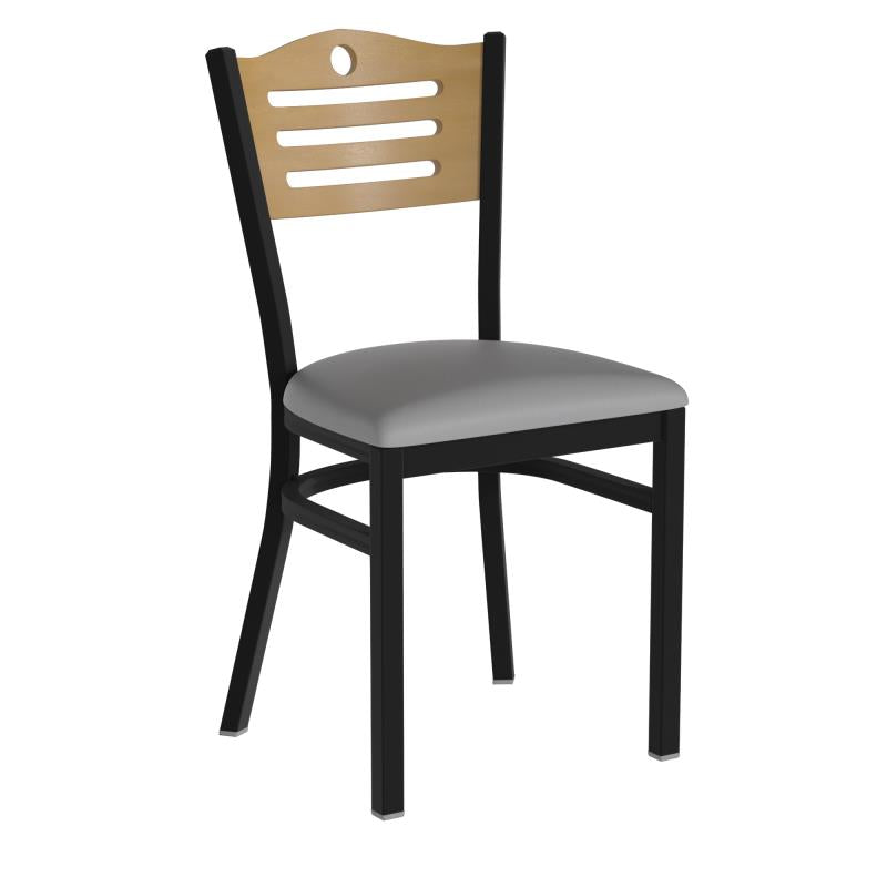 Felix Padded Metal Side Chair