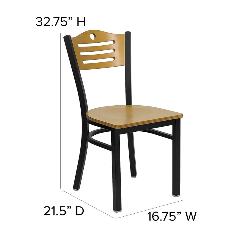 Felix Natural Metal Side Chair