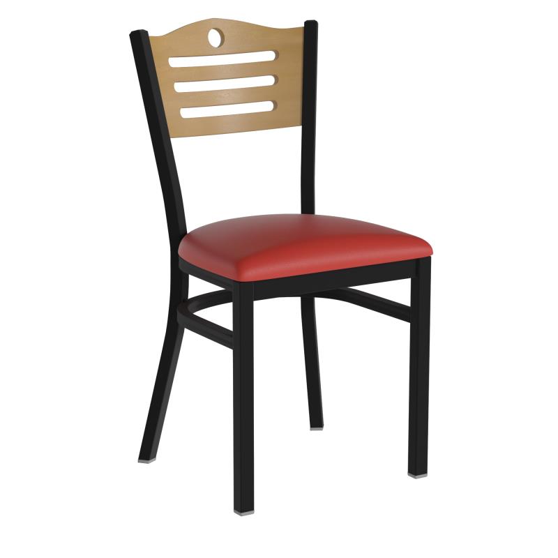 Felix Padded Metal Side Chair