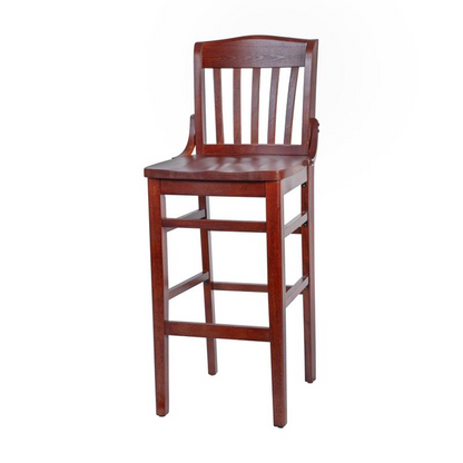 Fisher Beechwood Bar Stool