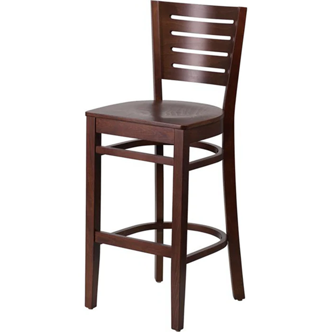 Fleur Beechwood Bar Stool