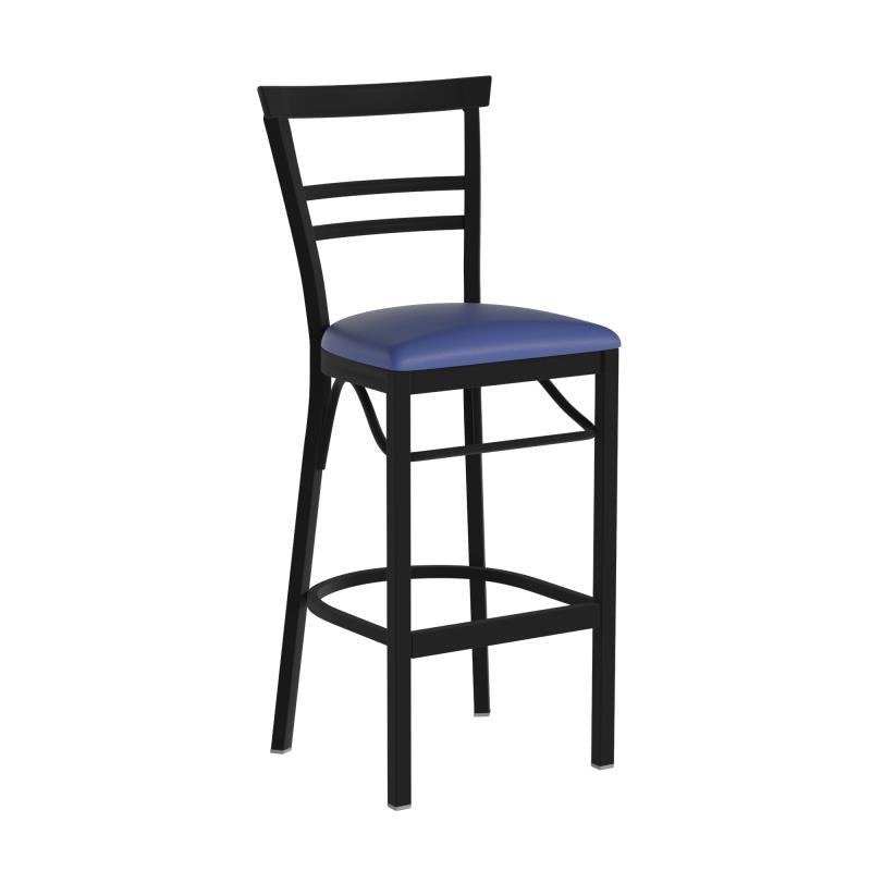 Frazer Metal Padded Bar Stool
