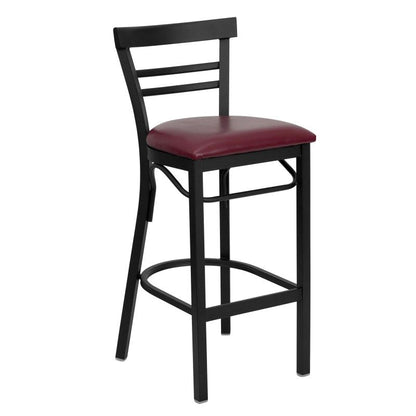 Frazer Metal Padded Bar Stool