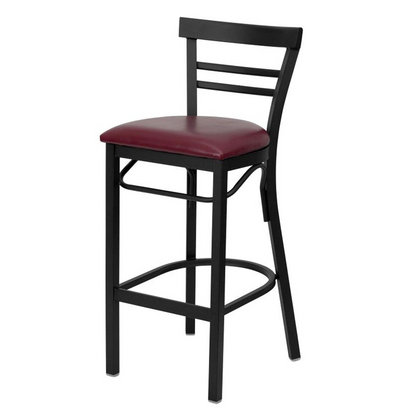 Frazer Metal Padded Bar Stool