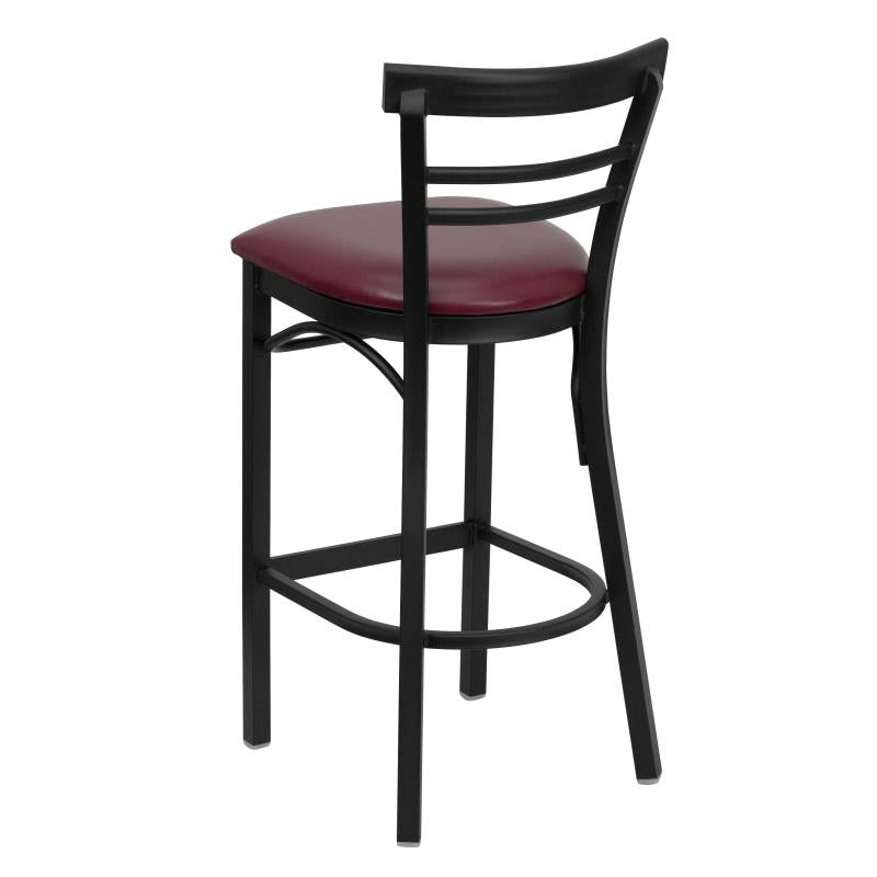 Frazer Metal Padded Bar Stool