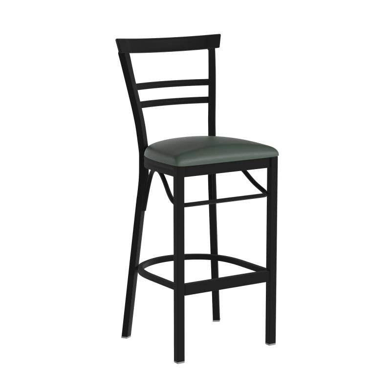 Frazer Metal Padded Bar Stool