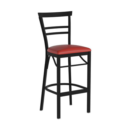Frazer Metal Padded Bar Stool