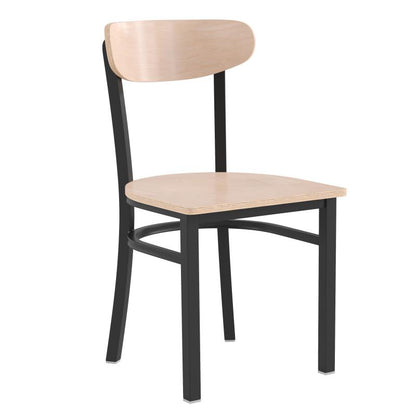 Connor Wood Metal Side Chair
