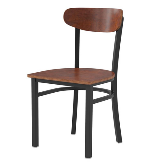 Connor Wood Metal Side Chair