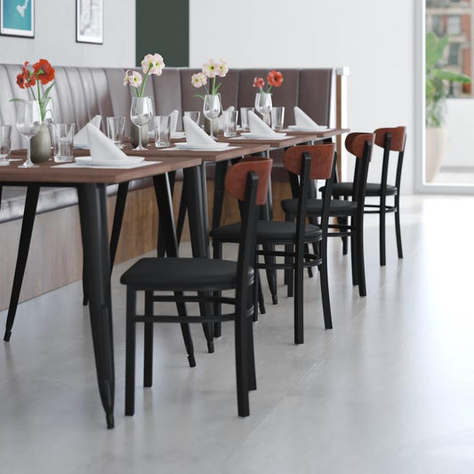 Connor Metal Padded Side Chair