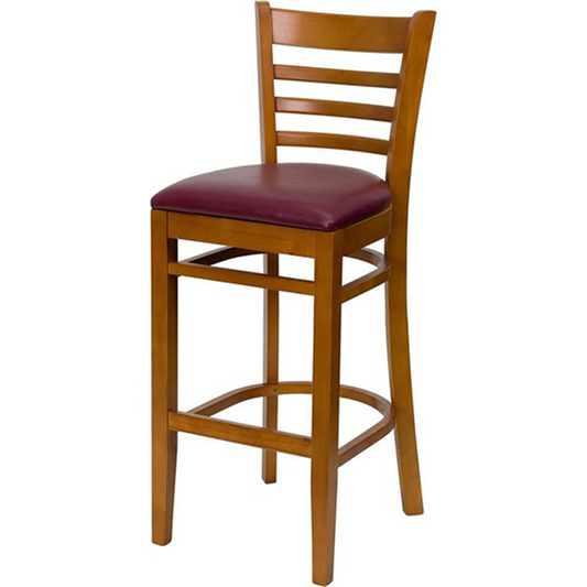 Francis Beechwood Bar Stool