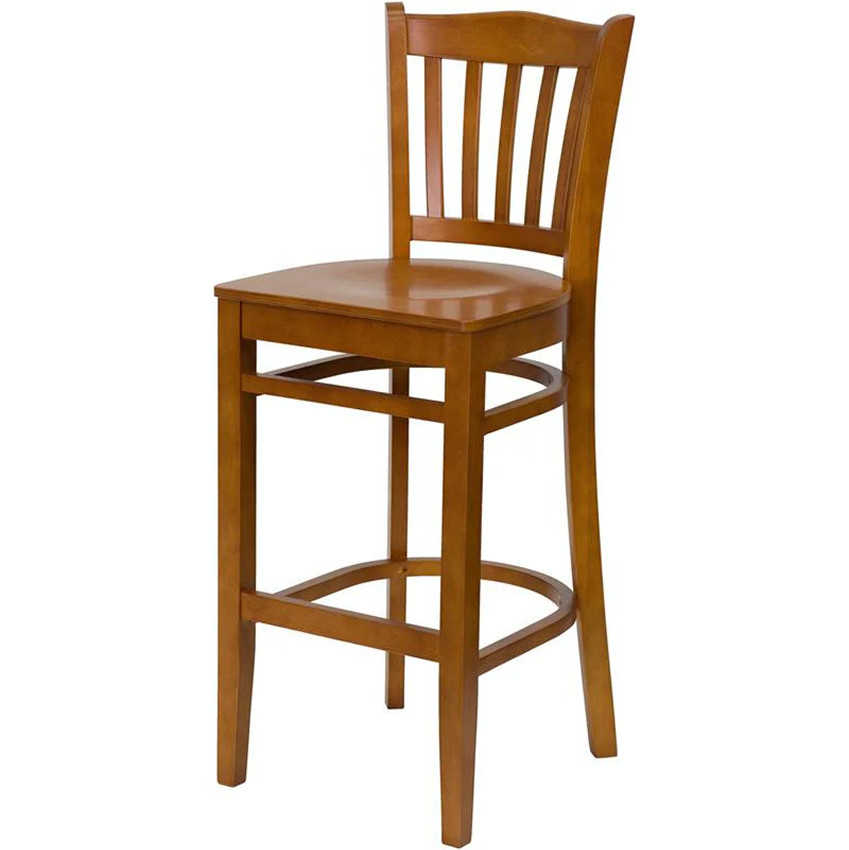 Flavia Beechwood Bar Stool