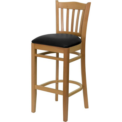 Flavia Beechwood Bar Stool
