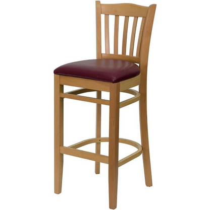 Flavia Beechwood Bar Stool