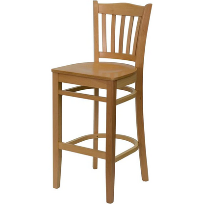 Flavia Beechwood Bar Stool