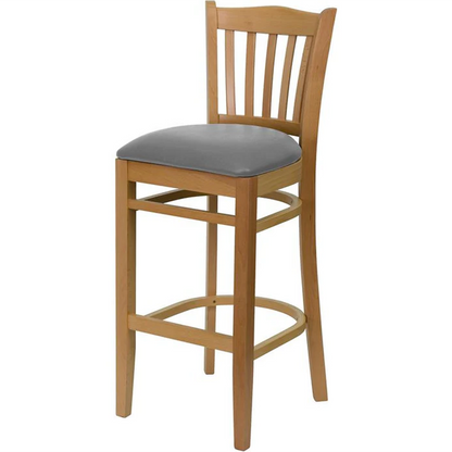 Flavia Beechwood Bar Stool