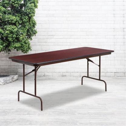 5" Elon Rectangular Folding Banquet Table
