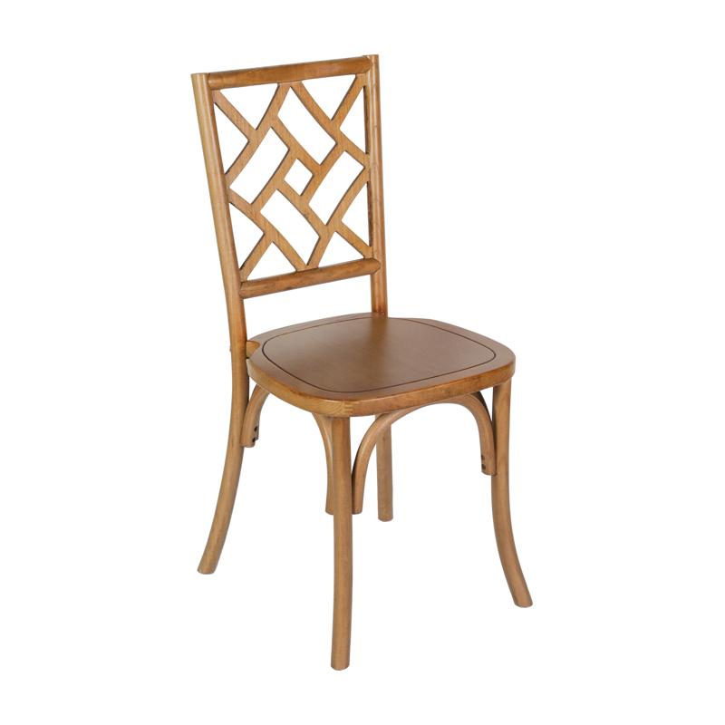 Camberley Fretwork Wood Side Chair