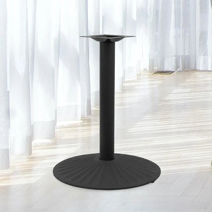Black Shell Restaurant Table Base