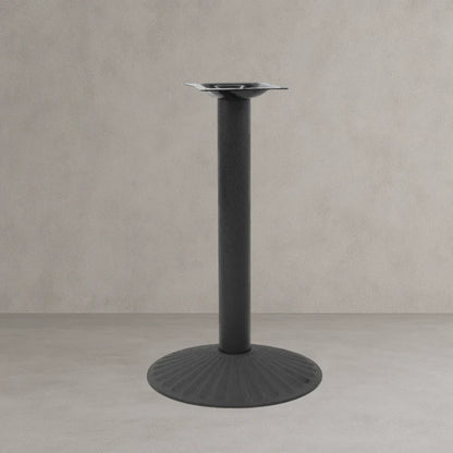 Black Shell Restaurant Table Base